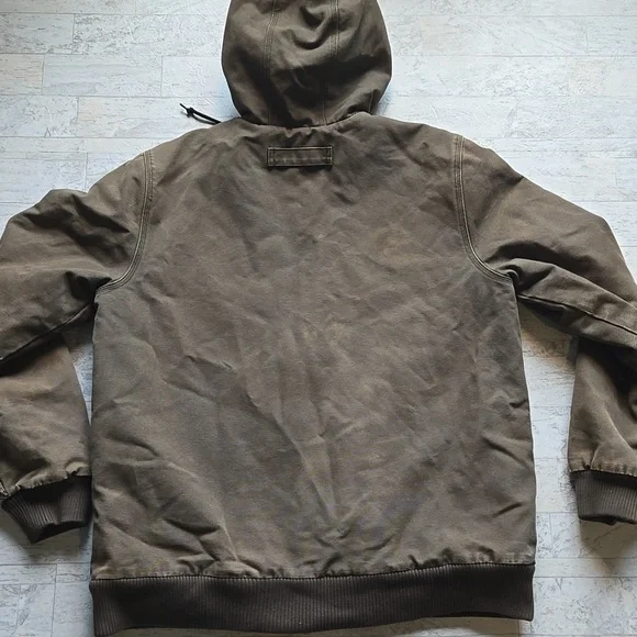 L.L. Bean Vintage Mens Size Large Tall Katahdin Iron Works Bomber Work Jacket LT - Picture 6 of 12